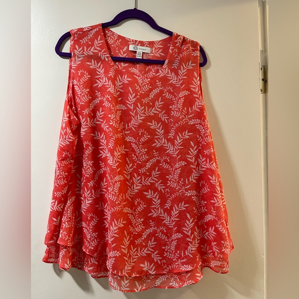 Christina B Sleeveless Blouse